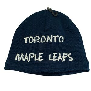 Toronto Maple Leafs Kid’s Beanie Size 4-6X NHL Knit Hockey Licensed NEW Vintage